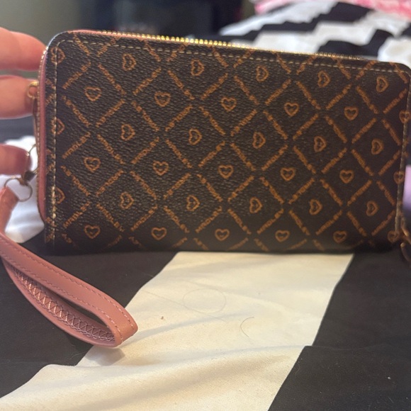 Brand New! Pink and Brown Women's Wallet🩷3/20$ - Picture 3 of 5